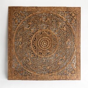 Wooden queen sized headboard